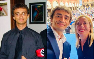 Una antigua foto del viceministro de Infraestructura portando un brazalete nazi levanta polémica en Italia