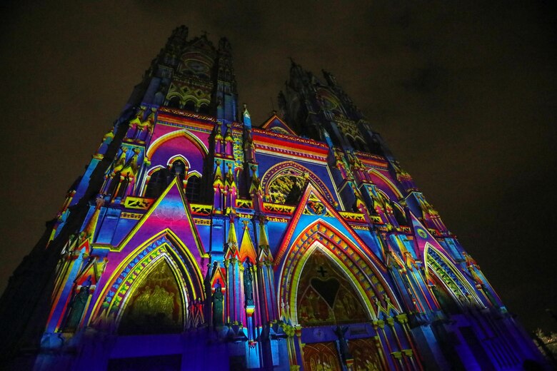 Leyendas, historia y cultura: Quito se ilumina con su festival de ‘mapping’ Luz de América