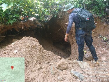 Minería ilegal en el Parque Nacional Chagres: dos detenidos tras operativo