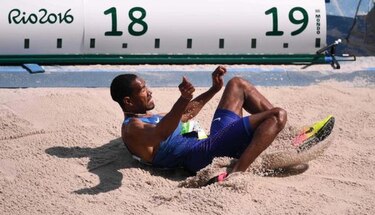 El estadounidense Christian Taylor revalida su oro olímpico en triple salto