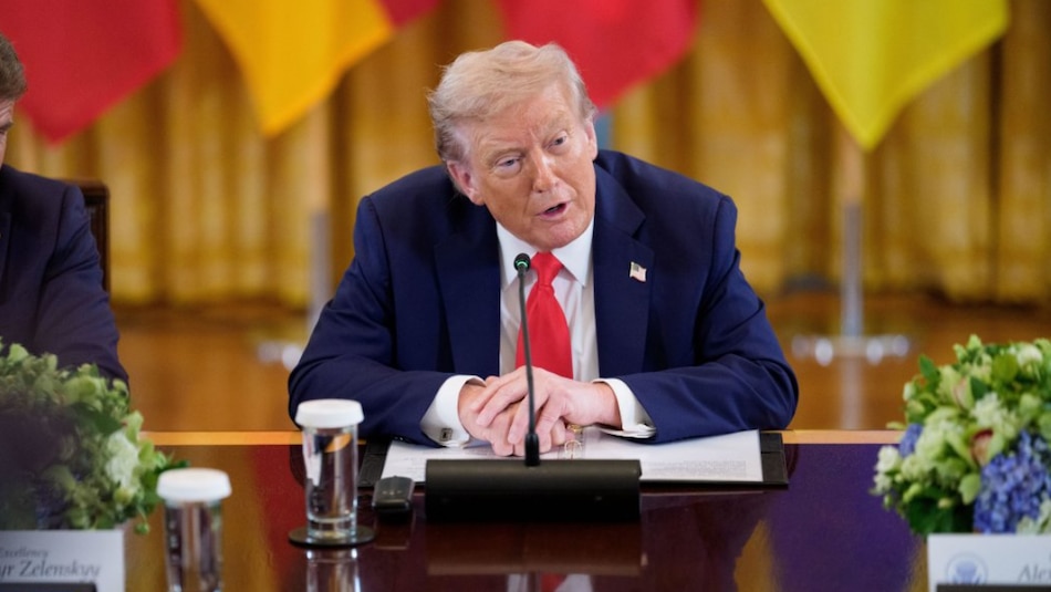 El papel crucial que juega un mapa de la guerra de Ucrania en la visión de Trump sobre el conflicto