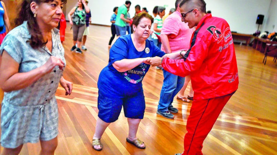 Baile, rumba y parapente a ciegas