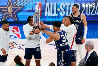 Towns registra 50 puntos, pero el Este arrolla al Oeste en un All-Star sin defensas