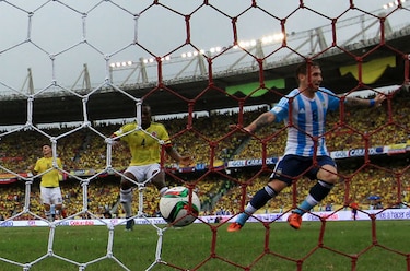 Argentina revivió y venció 1-0 a Colombia en camino a Rusia 2018
