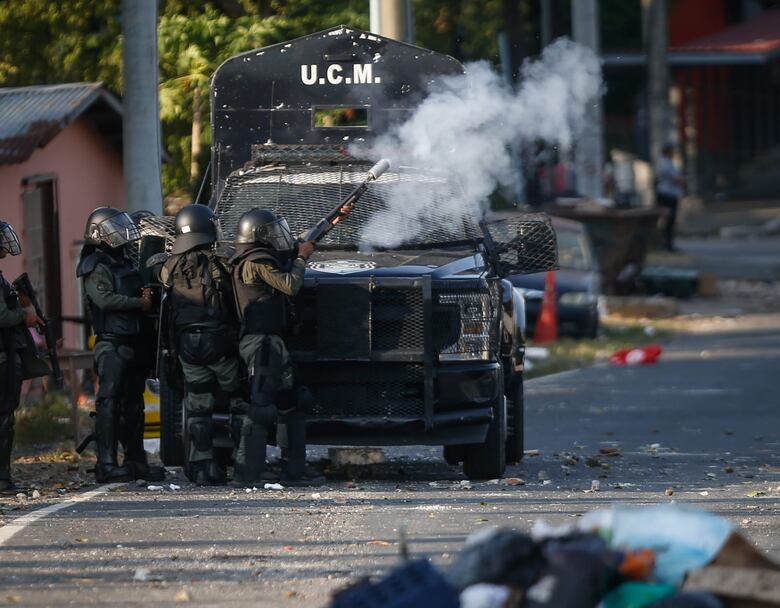 Se registran disturbios en los predios de la Universidad de Panamá