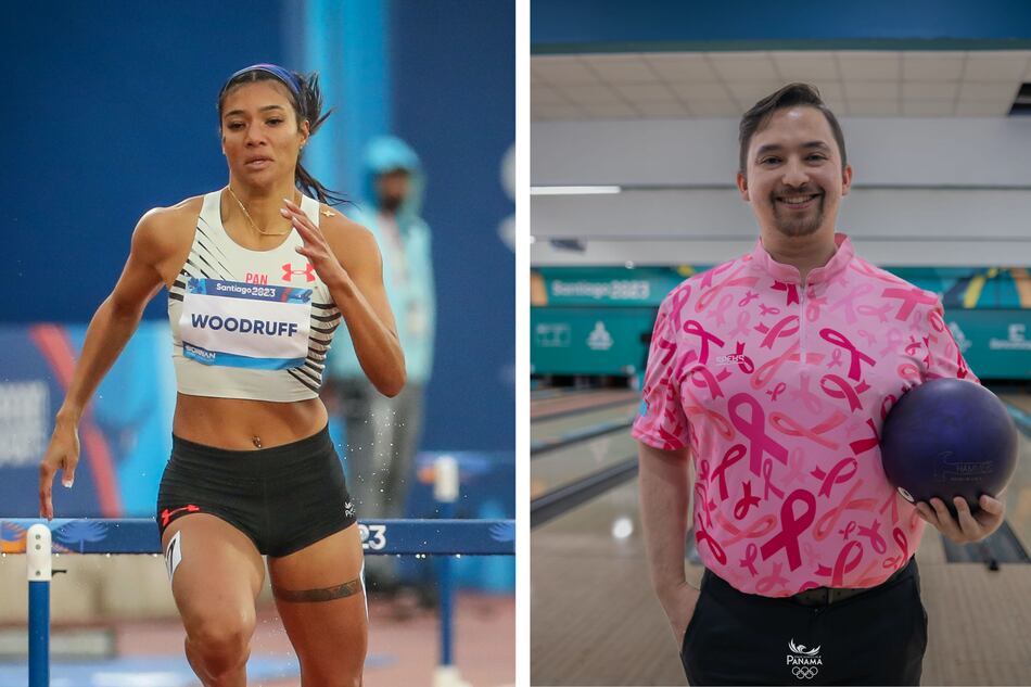 Gianna Woodruff y William Duen, los abanderados de Panamá en los Juegos Centroamericanos Guatemala 2025