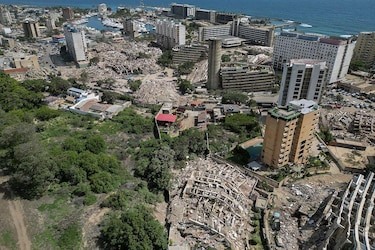 El campo de golf en La Guaira que era un símbolo de opulencia y ahora es el refugio ante la devastación por los terremotos en Venezuela