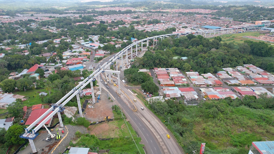 Línea 3 del Metro hacia Panamá Oeste tiene 47% de avance; la construcción culmina en el 2026