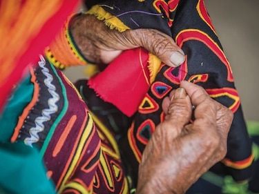 Los patrones y las formas que se dibujan desde la distancia