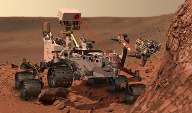 Robot explorador Curiosity se prepara para perfora la primera roca en Marte