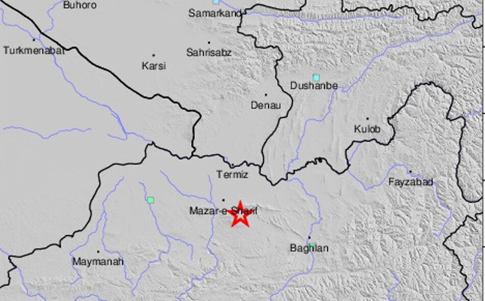 Un terremoto de magnitud 6,3 sacude el norte de Afganistán