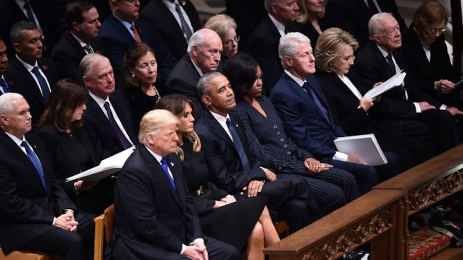 Estados Unidos despide al expresidente George H.W. Bush