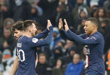 Kylian Mbappé y Lionel Messi zanjan la ‘Ligue 1′