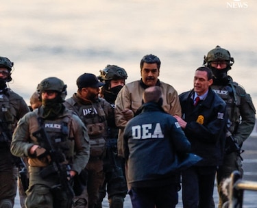 Nicolás Maduro llega al tribunal de Manhattan, donde será juzgado