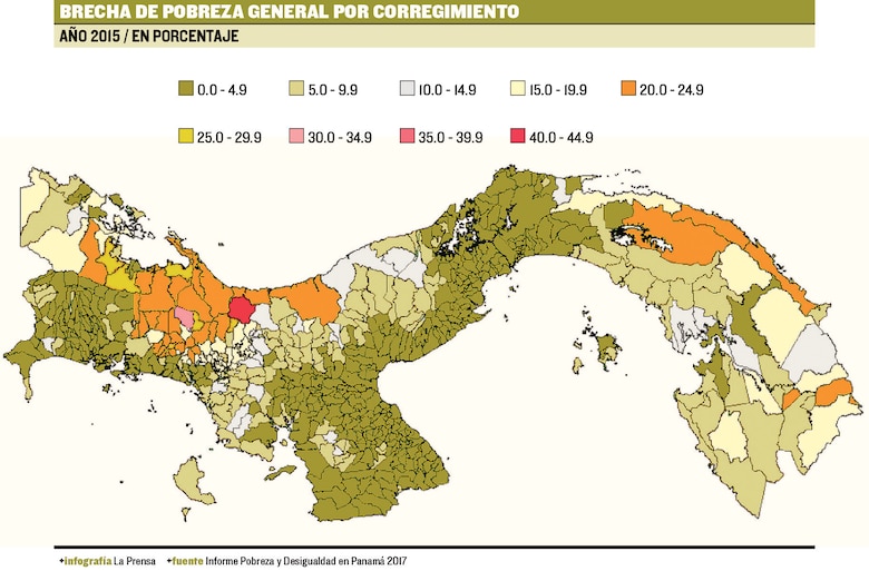 El lugar menos pobre de Panamá