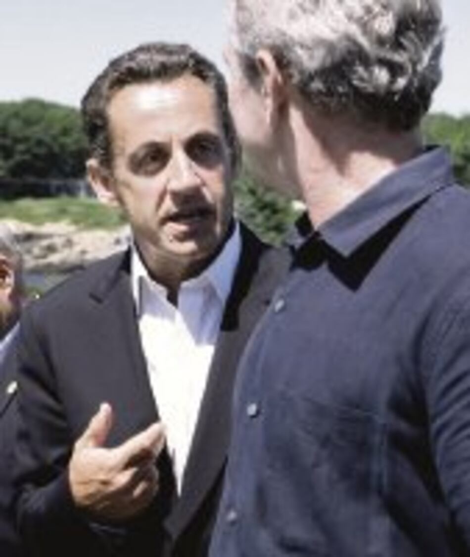 Presidente francés come al mejor estilo americano