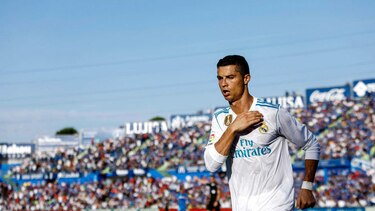 Cristiano rompe la sequía y el Madrid gana en Getafe