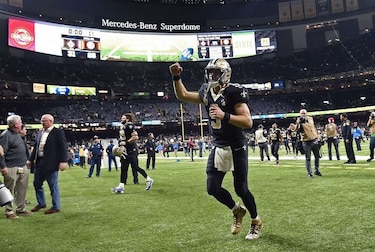 La magia de Brees ilumina a Saints y aseguran cima de la Nacional