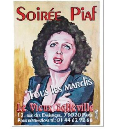 La voz de Piaf revive en París