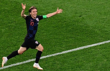Modric: 'El esfuerzo del equipo fue clave, cortamos a Messi'