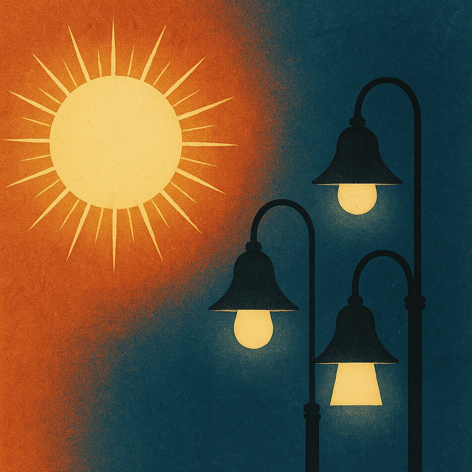El sol no compite con las lámparas: reflexiones sobre el brillo y la envidia
