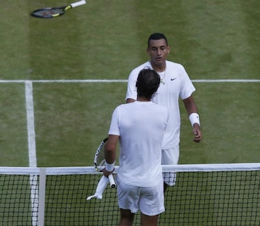 Nadal cae ante el juvenil Kyrgios en Wimbledon