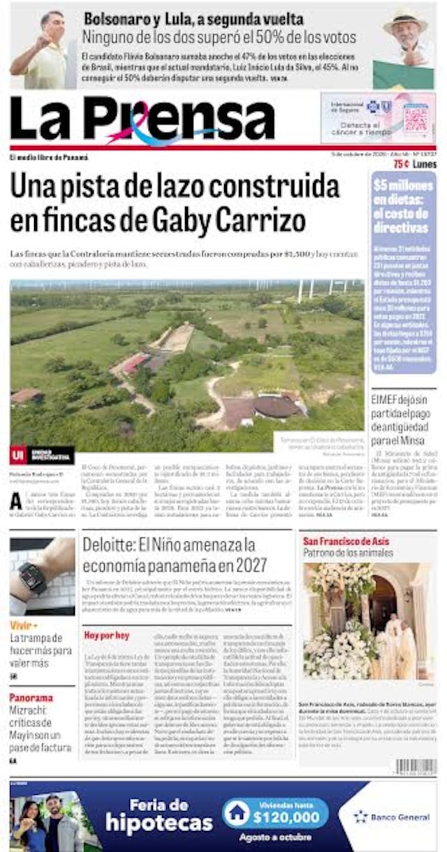 Portadas La Prensa