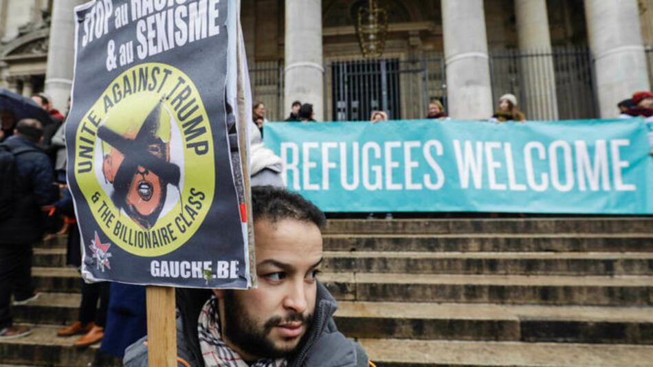 La ONU tilda de ilegal y 'mezquina' la prohibición de entrada de Trump