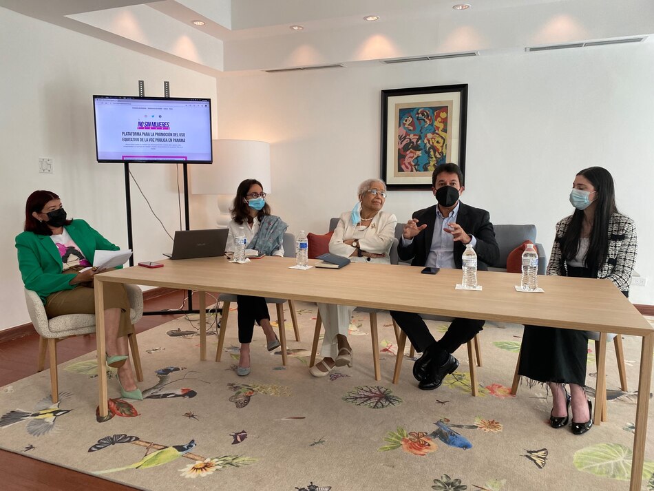 ‘No sin mujeres’, una iniciativa que busca impulsar la participación femenina en Panamá