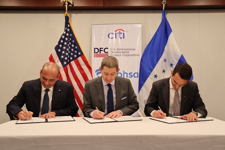 El gobierno de Estados Unidos a través de DFC y Citi otorgan crédito de $250 millones a Banco Ficohsa en Honduras