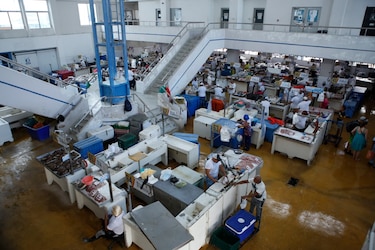 Reportan ventas lentas pese a ofertas de pescados y mariscos en el inicio de la Cuaresma