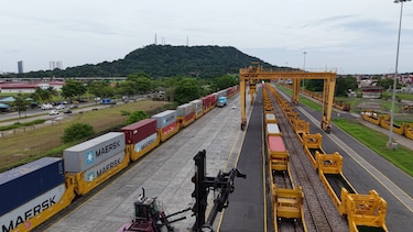 El ferrocarril que sostiene el pulso logístico de Panamá