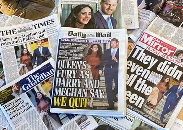 El Reino Unido, sacudido por la controvertida retirada de Enrique y Meghan