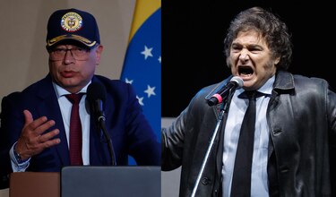Gustavo Petro define al presidente argentino Javier Milei como un ‘nostálgico de Mussolini’