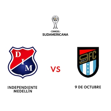 Independiente Medellín medirá fuerzas hoy con 9 de Octubre