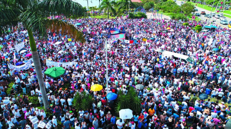 Miles dijeron ‘basta ya’ a la corrupción y la impunidad