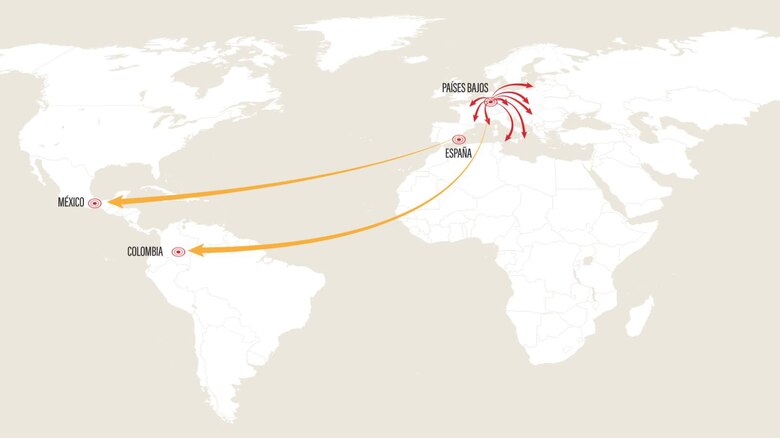 El gran salto a Europa: así es por dentro la nueva cooperación global entre narcos