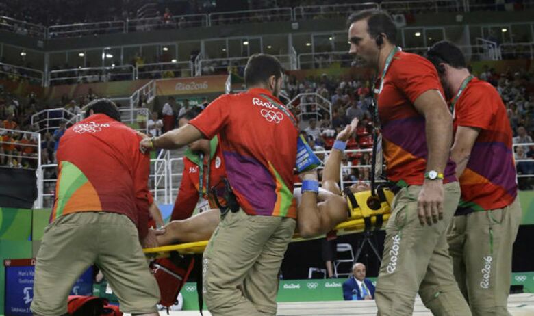 Las primeras lesiones olímpicas