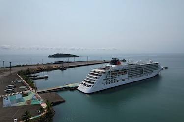 El Caribe de Costa Rica recibió 191.202 turistas en 101 cruceros en la temporada 2023-2024