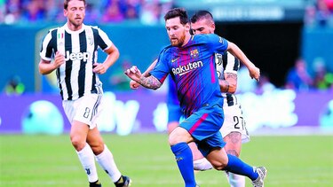 Messi, único titular