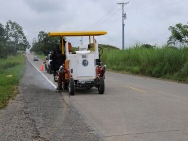 Realizan trabajos de señalización en vías de Chepo