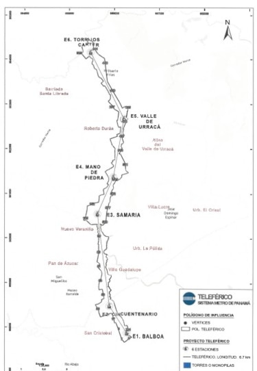 Teleférico de Panamá y San Miguelito: 204 páginas de adendas y cambios en la licitación