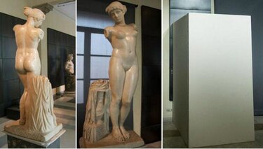 Italia oculta estatuas de desnudos por visita del Presidente de Irán