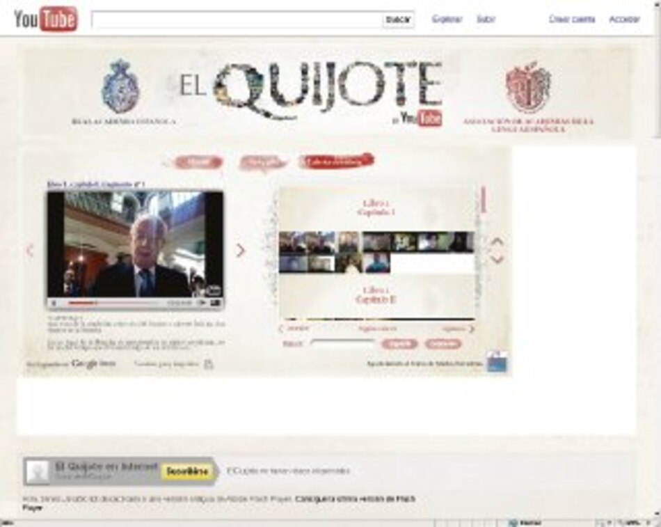 Lectura virtual de la obra ‘El Quijote’