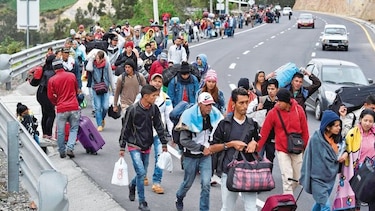 Una travesía peligrosa y llena de desesperanza