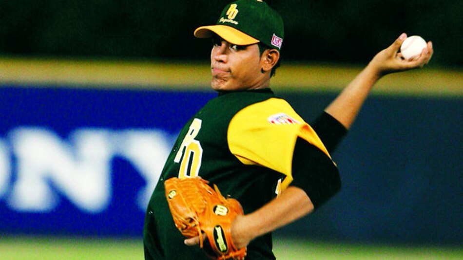 Luis Machuca, el lanzador del año