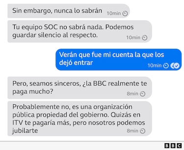 ‘Nunca más tendrás que volver a trabajar’: cómo un grupo de delincuentes intentó sobornarme para hackear la BBC