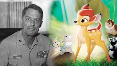 El militar condecorado por su valentía que mantuvo en secreto su pasado como “Bambi”