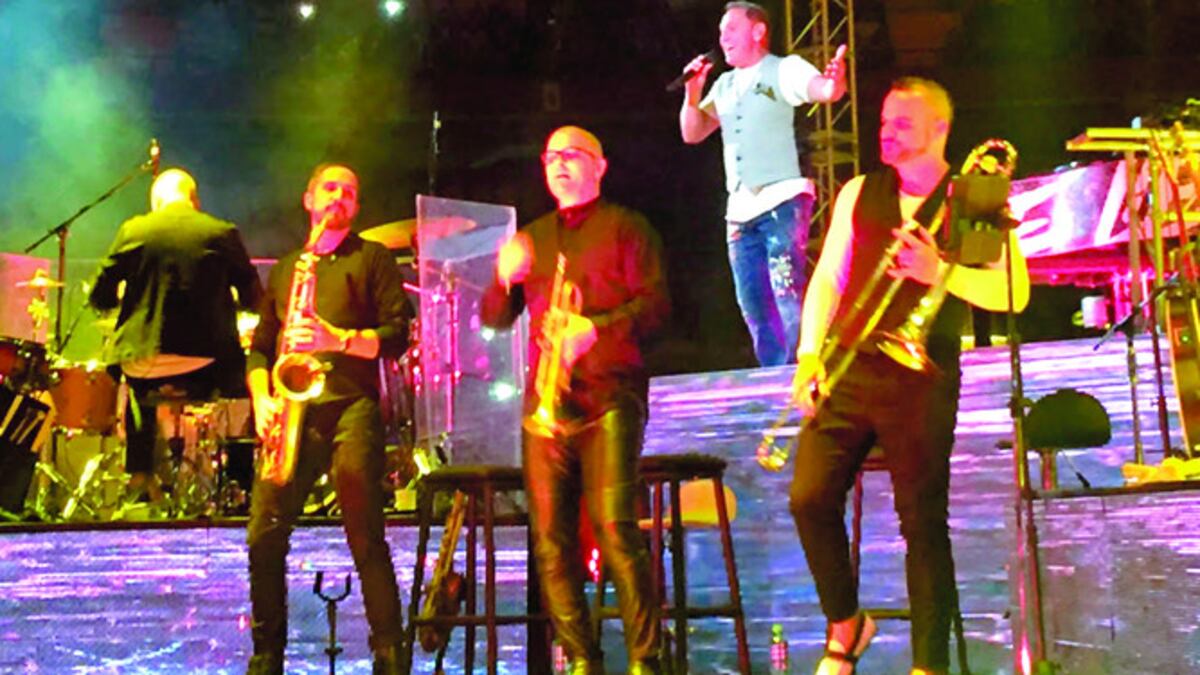 Franco de Vita demostró su carisma y talento en el escenario. Cortesía