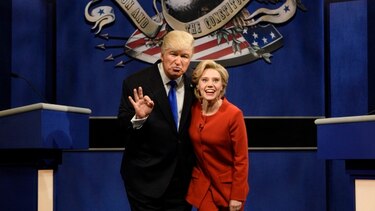 Debate entre Clinton y Trump es parodiado en la televisión de Estados Unidos